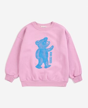 Bobo Choses Softpaw Monster sweatshirt pink