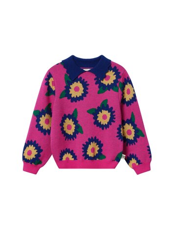 Goldie +  Ace Daisy Knit Collar Sweater