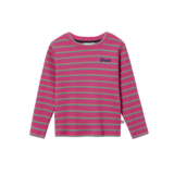 Goldie + Ace Pink Stripe Rib Top Goldie + Ace Pink Stripe Rib Top