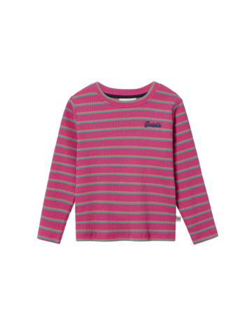 Goldie +  Ace Pink Stripe Rib Top