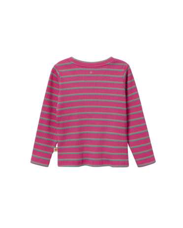 Goldie +  Ace Pink Stripe Rib Top