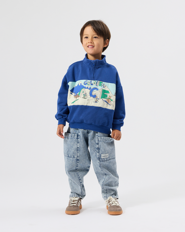 Goldie +  Ace Quarter Zip Alpine Sweatshirt