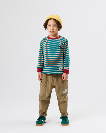 Goldie +  Ace Buddy Badge Stripe Top