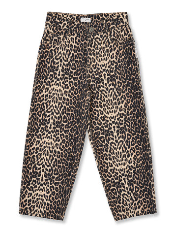 Petit Blush Ballon Fit Jeans Leopard Aop