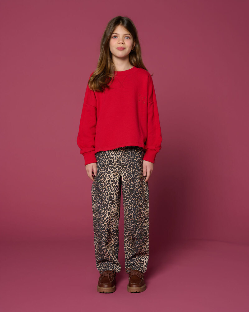 Petit Blush Ballon Fit Jeans Leopard Aop Petit Blush Ballon Fit Jeans Leopard Aop