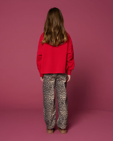 Petit Blush Ballon Fit Jeans Leopard Aop Petit Blush Ballon Fit Jeans Leopard Aop