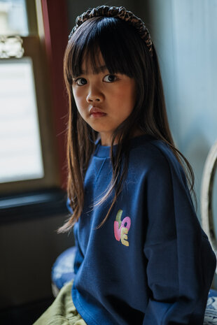 Petit Blush Coco Sweater Dark Blue Petit Blush Coco Sweater Dark Blue