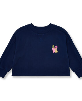 Petit Blush Coco Sweater Dark Blue