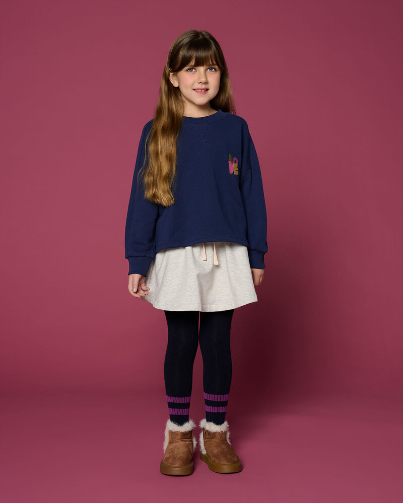 Petit Blush Coco Sweater Dark Blue Petit Blush Coco Sweater Dark Blue