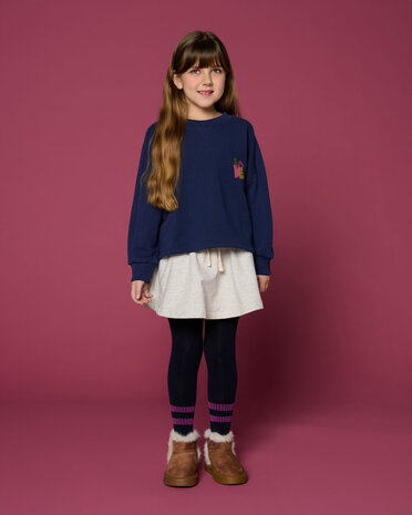 Petit Blush Coco Sweater Dark Blue Petit Blush Coco Sweater Dark Blue