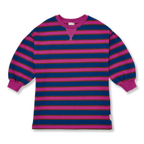 Petit Blush Sweater Dress Bisous Stripe Petit Blush Sweater Dress Bisous Stripe