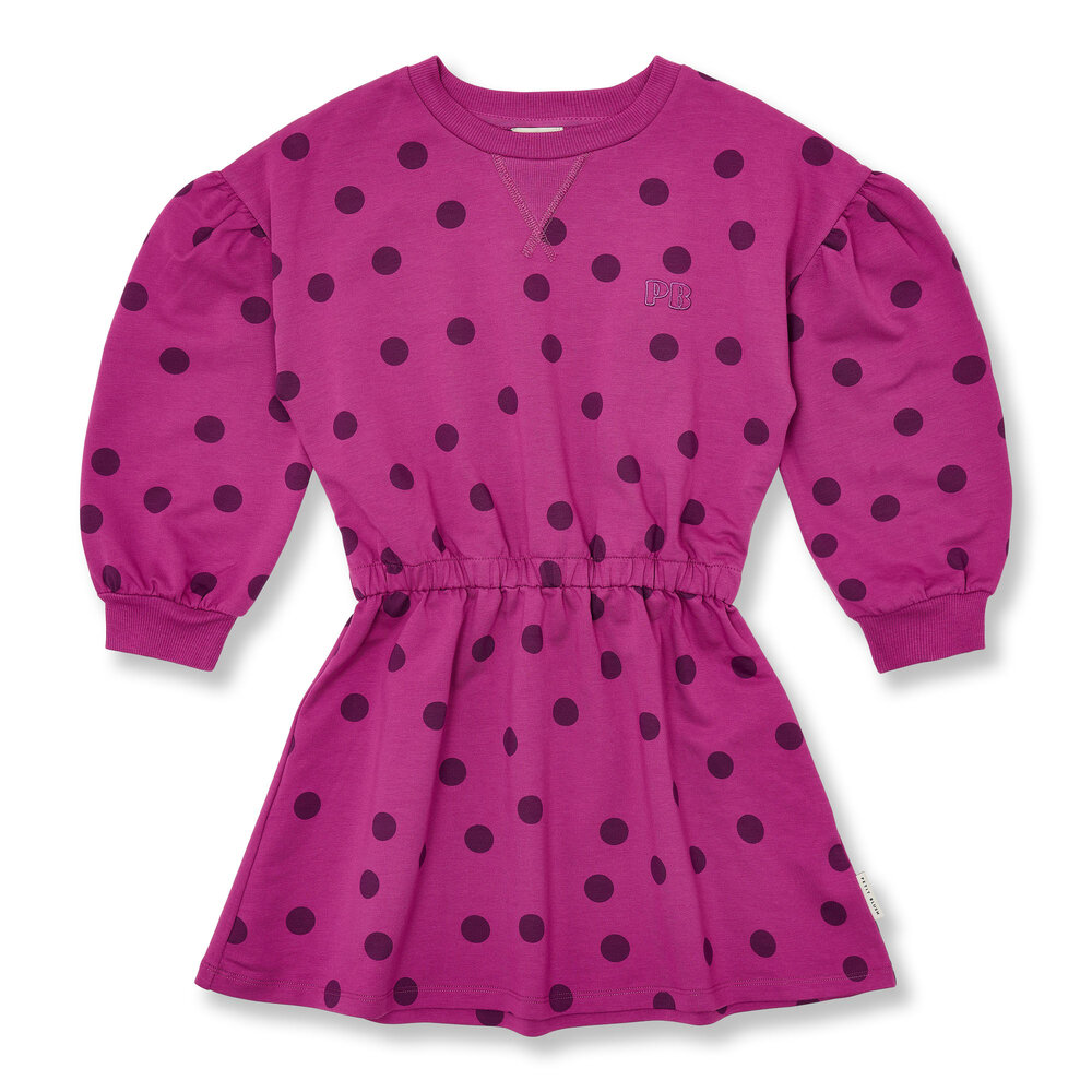 Petit Blush Skater Dress Dots Deep Orchid Petit Blush Skater Dress Dots Deep Orchid
