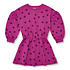 Skater Dress Dots Deep Orchid