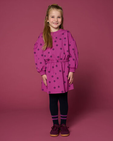Petit Blush Skater Dress Dots Deep Orchid Petit Blush Skater Dress Dots Deep Orchid
