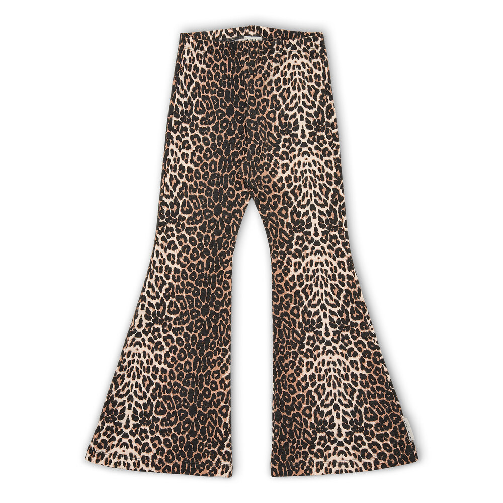 Petit Blush Bowie Flared Pants Leopard Aop Petit Blush Bowie Flared Pants Leopard Aop