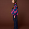 Petit Blush Polo Sweater Stripe Petit Blush Polo Sweater Stripe