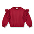 Sweater Ruffles Garnet