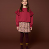 Petit Blush Sweater Ruffles Garnet
