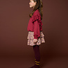 Petit Blush Sweater Ruffles Garnet