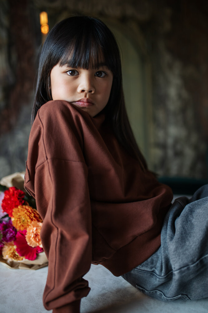Petit Blush Luca Sweater Brown Petit Blush Luca Sweater Brown