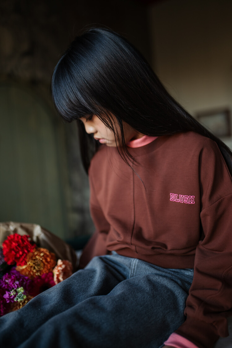 Petit Blush Luca Sweater Brown