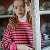 Petit Blush Easy Sweater Stripe Stripe Pink/Brown Petit Blush Easy Sweater Stripe Stripe Pink/Brown