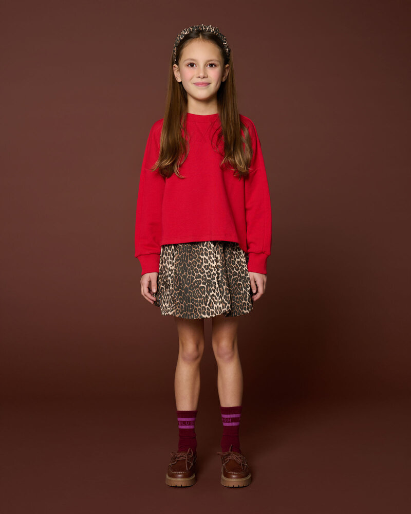 Petit Blush Ballon Skirt Leopard Aop Petit Blush Ballon Skirt Leopard Aop