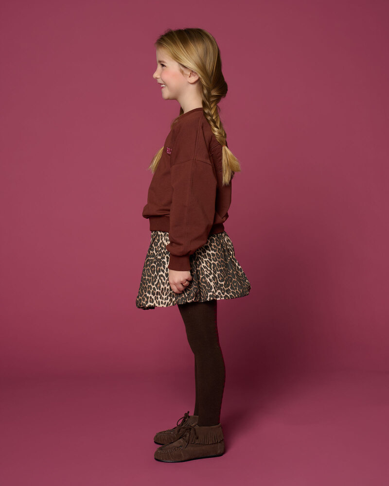 Petit Blush Ballon Skirt Leopard Aop Petit Blush Ballon Skirt Leopard Aop
