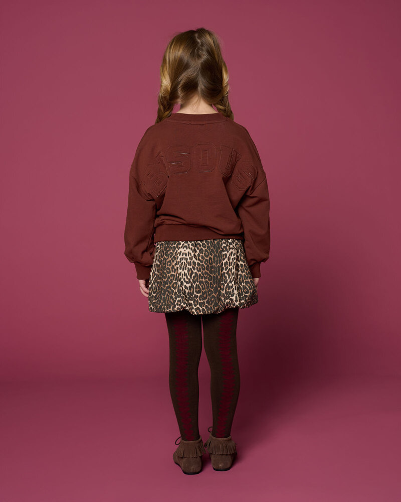 Petit Blush Ballon Skirt Leopard Aop Petit Blush Ballon Skirt Leopard Aop