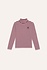 Burgundy Stripes Turtle Neck Tshirt