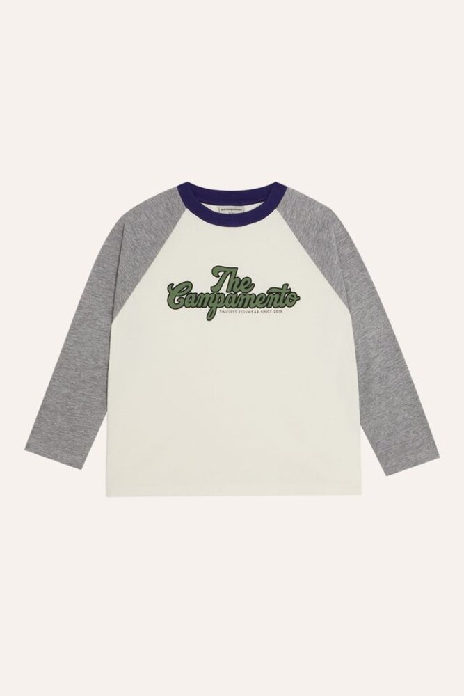 The Campamento Color Block Grey Tshirt