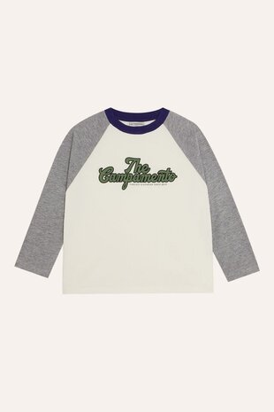 The Campamento Color Block Grey Tshirt