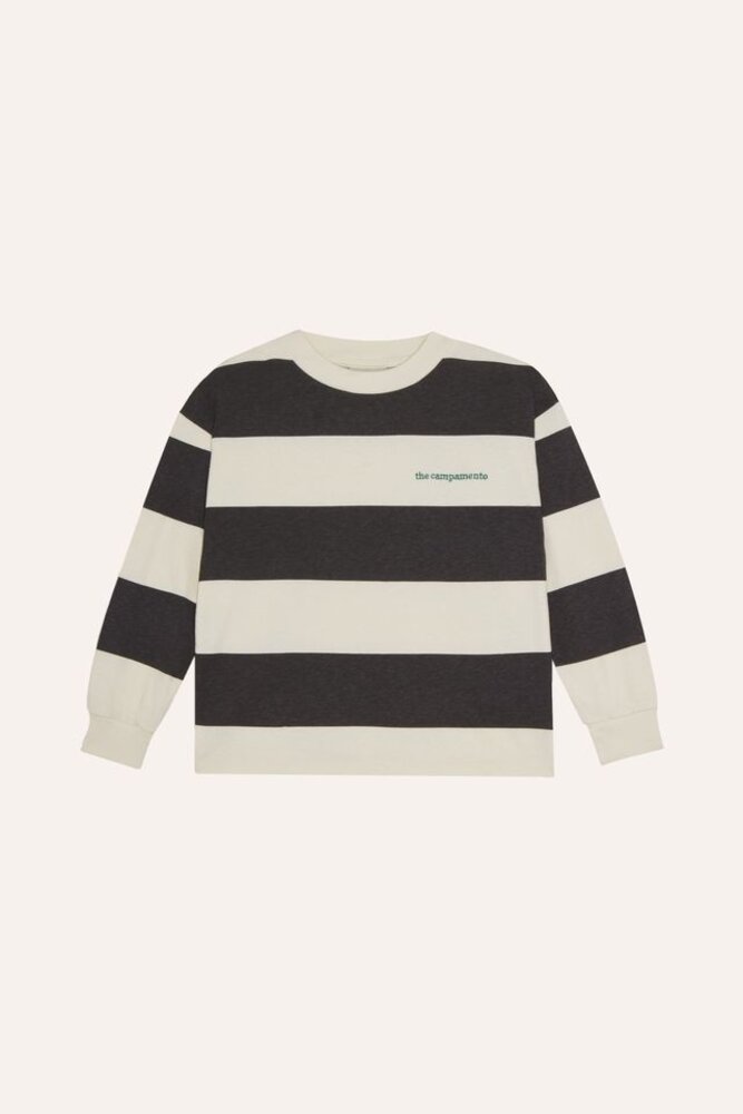 The Campamento Grey Stripes Tshirt
