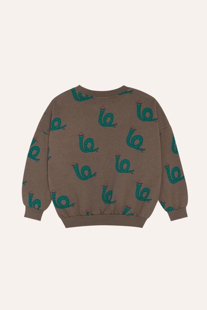 The Campamento Snakes Brown Sweatshirt