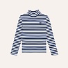 The Campamento Blue Stripes Turtle Neck Tshirt