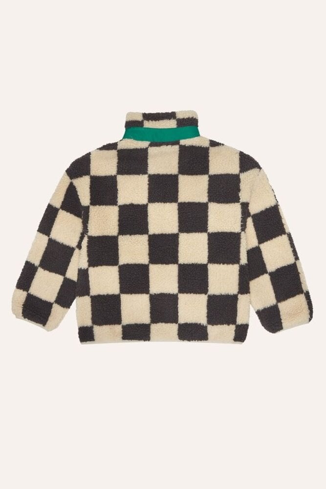 The Campamento Checked Teddy Jacket