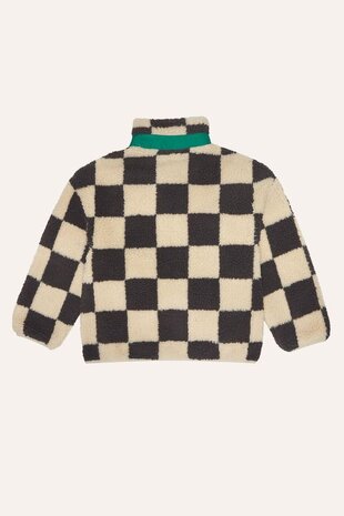 The Campamento Checked Teddy Jacket