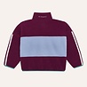 The Campamento Burgundy Polar Sweatshirt  vest