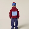 The Campamento Burgundy Polar Sweatshirt  vest