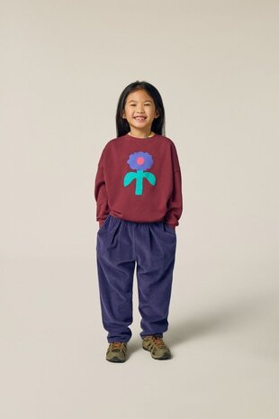The Campamento Big Blue Daisy Sweatshirt