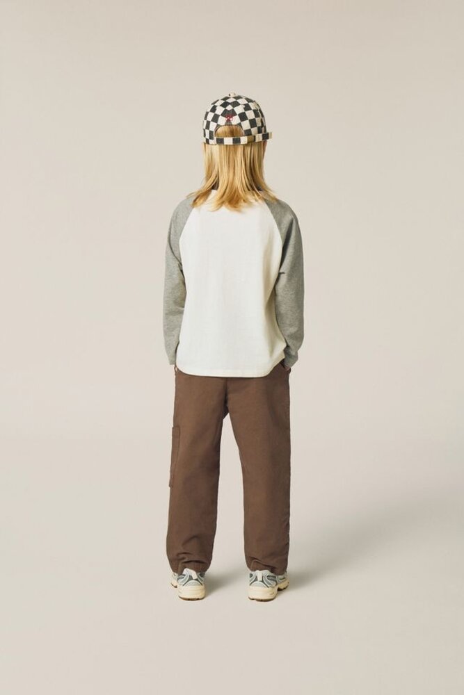 The Campamento Color Block Grey Tshirt