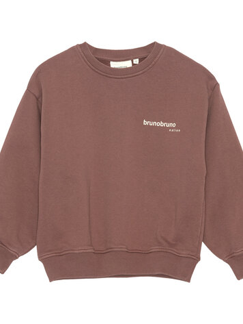 Brunobruno Nation Norah Sweatshirt Marron Plum