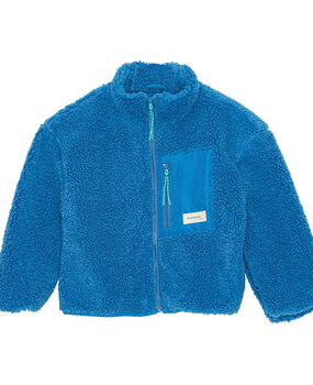 Brunobruno Nation Rori Teddy Jacket Pacific Coast Blue