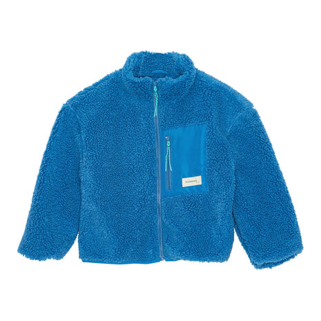 Brunobruno Nation Rori Teddy Jacket Pacific Coast Blue Brunobruno Nation Rori Teddy Jacket Pacific Coast Blue