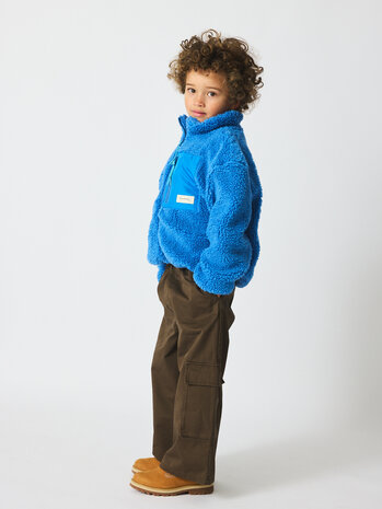 Brunobruno Nation Rori Teddy Jacket Pacific Coast Blue Brunobruno Nation Rori Teddy Jacket Pacific Coast Blue