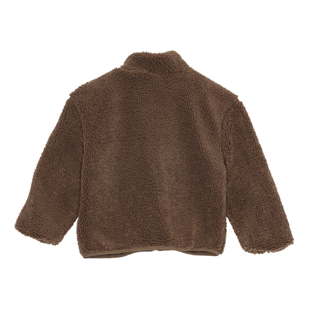 Brunobruno Nation Rori Teddy Jacket Major Brown Brunobruno Nation Rori Teddy Jacket Major Brown