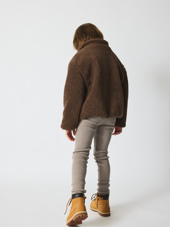 Brunobruno Nation Rori Teddy Jacket Major Brown Brunobruno Nation Rori Teddy Jacket Major Brown