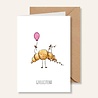 Juulz Illustrations Kaart verjaardag croissant Juulz Illustrations Kaart verjaardag croissant