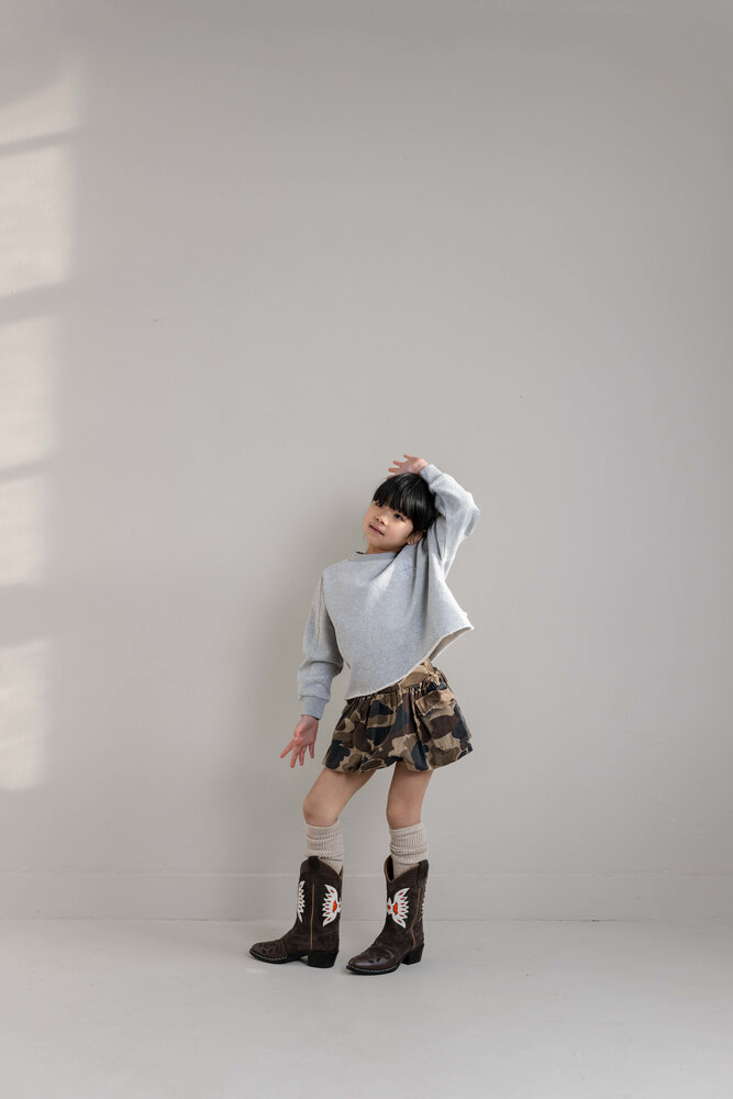 Jenest Betty Cargo Skirt Caramel Brown Camouflage Jenest Betty Cargo Skirt Caramel Brown Camouflage