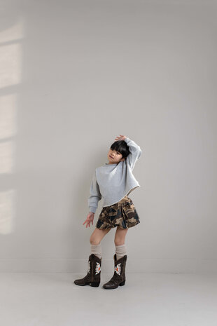 Jenest Betty Cargo Skirt Caramel Brown Camouflage Jenest Betty Cargo Skirt Caramel Brown Camouflage